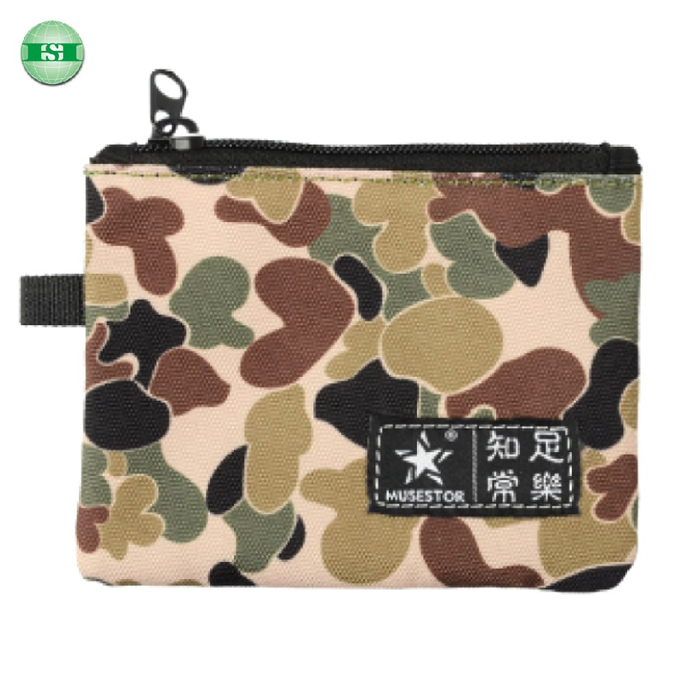 Promotional gifts customized wallet camo printed card holder