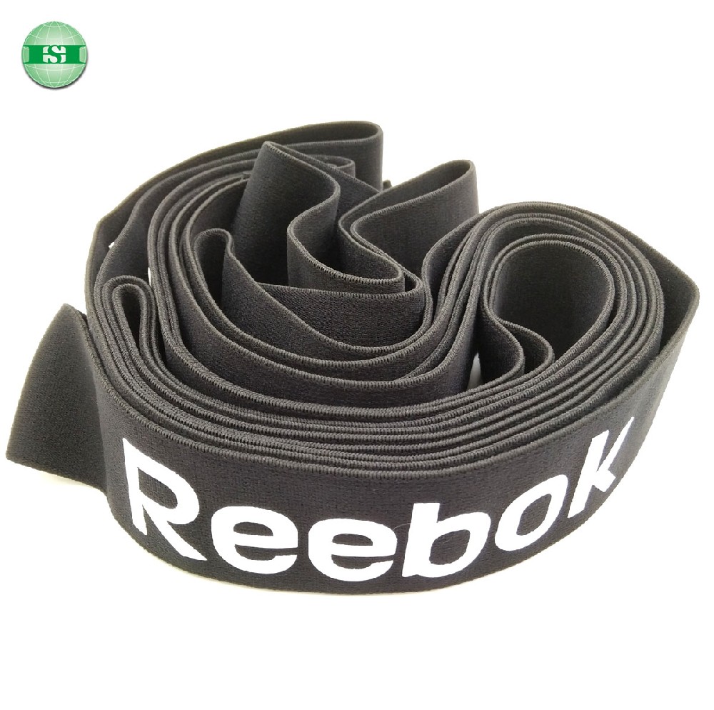 Anti-slip silicone logo elastic band