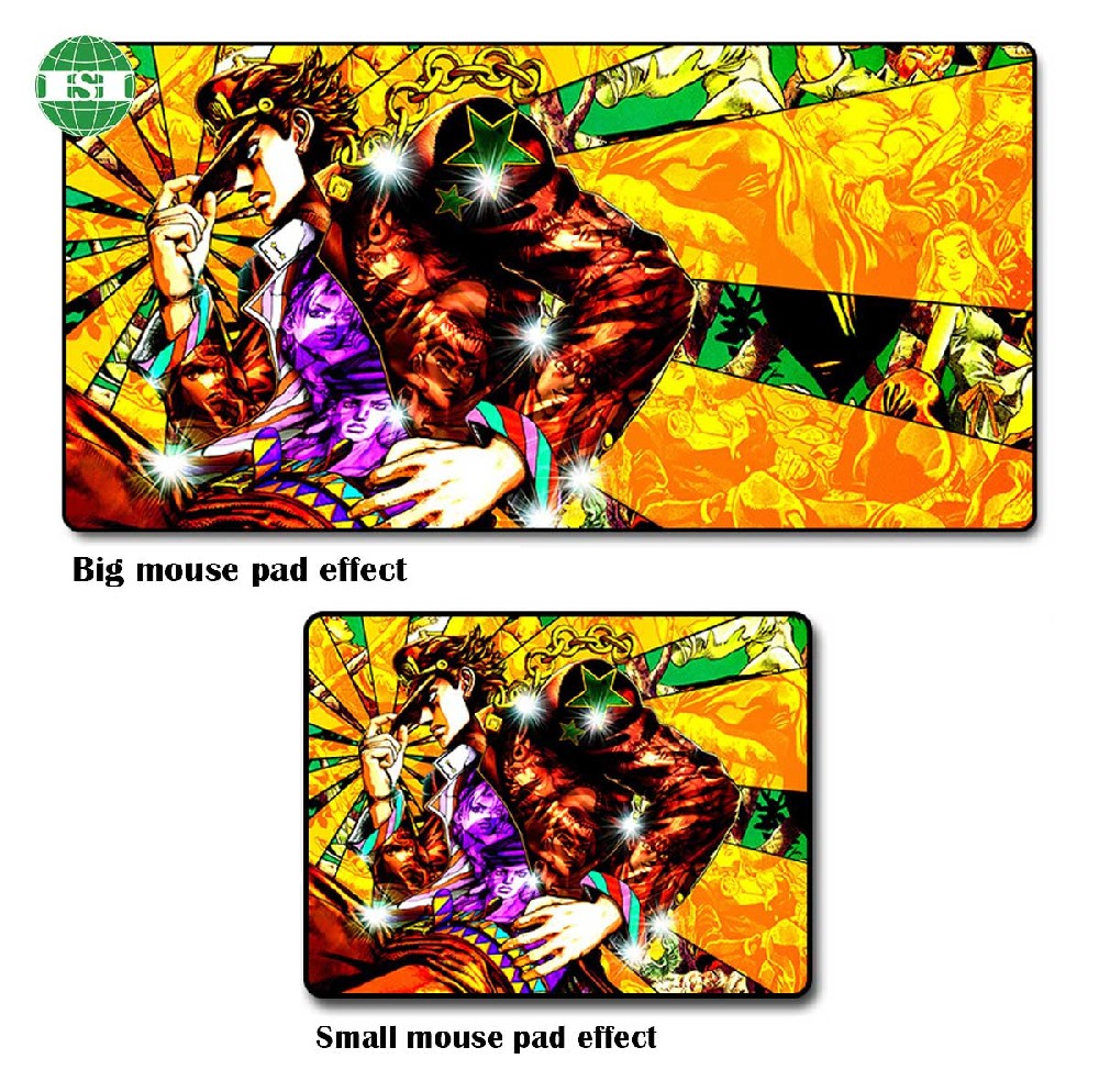 Custom Anmie grpahic print mouse pads giant gaming mats jumbo desk mat full customization